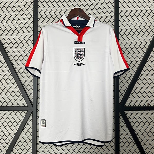 Tailandia Camiseta Inglaterra Primera Equipación Retro 2004